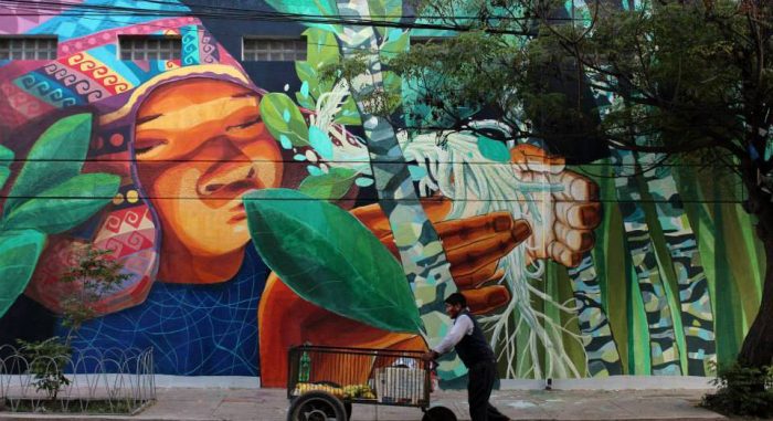 Muro norte de la ribera del río Mapocho será el telón del primer Festival de Arte Urbano “La Puerta del Sur”